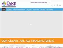 Tablet Screenshot of lakeco.com